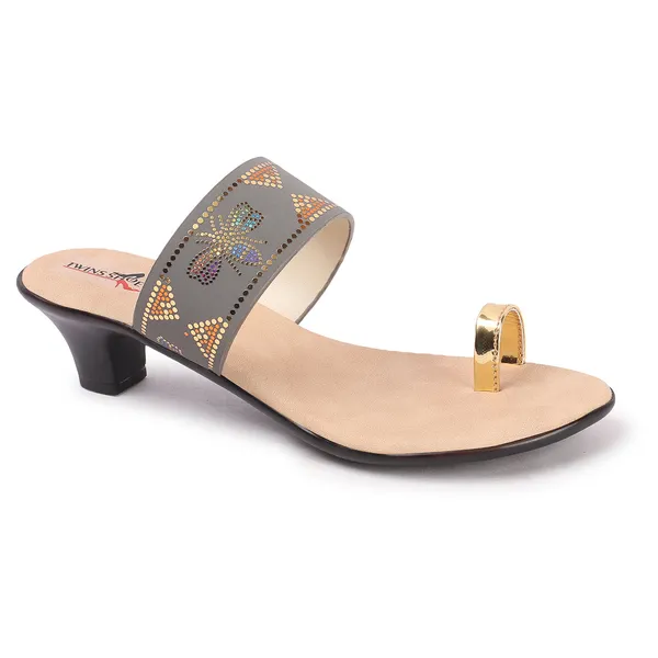 Women_Casual_Ethnic_Heels_(Grey)
