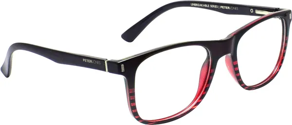 Red_Full_Rim_Square_Frame_(54_Mm)_-_For_Unisex