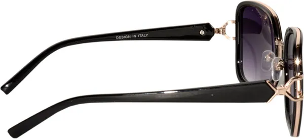 Black_Retro_Square_Sunglasses_-_For_Women
