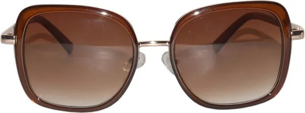Brown_Retro_Square_Sunglasses_-_For_Women