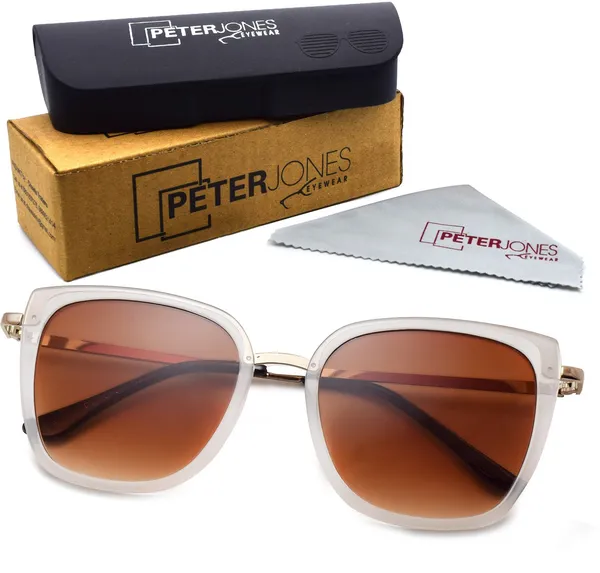 White_Cat-Eye_Sunglasses_-_For_Women