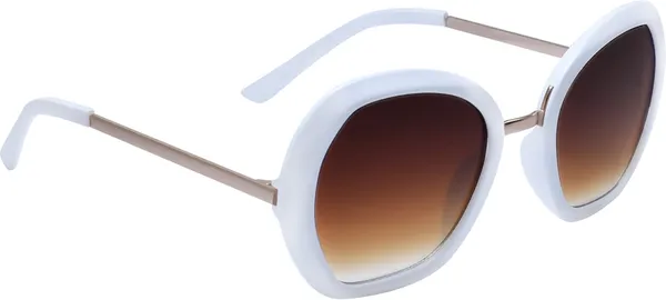 White_Over-Sized_Sunglasses_-_For_Women