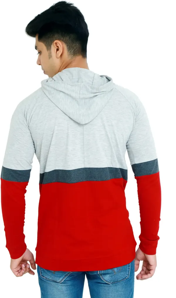Multicolor_Cotton_Blend_Solid_T-Shirt_For_Men