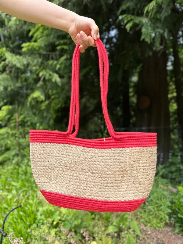 All_the_Cultures_Fabricating_India_Handmade_Small_Dry_grass/Natural_Cane/Chic_Dry_Grass_bag/handbag_from_Manipur/carry_tote_bag_Sling_Bags-ofwt-red