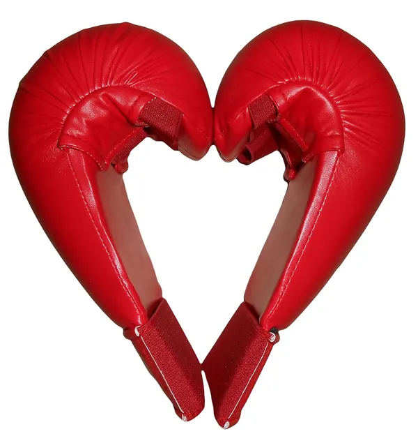 Red_&_Blue_Martial_Arts_Rexine_Covered_Foam_Molded_Hand_Gloves