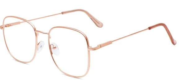 Pink,Gold_Full_Rim_Square_Frame_(54_Mm)_-_For_Men