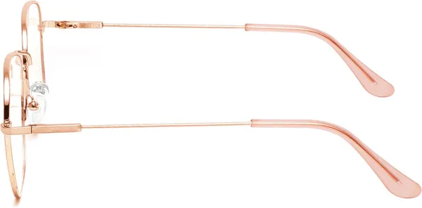 Pink,Gold_Full_Rim_Square_Frame_(54_Mm)_-_For_Men