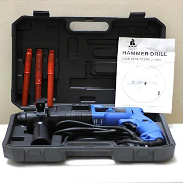 Dcc_2-20_Rotary_Hammer_Drill_Machine_With_Complete_Set_(Blue)_2-20_Hammer_Drill_(26_Mm_Chuck_Size,_800_W)