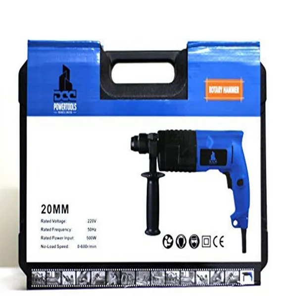 Dcc_2-20_Rotary_Hammer_Drill_Machine_With_Complete_Set_(Blue)_2-20_Hammer_Drill_(26_Mm_Chuck_Size,_800_W)