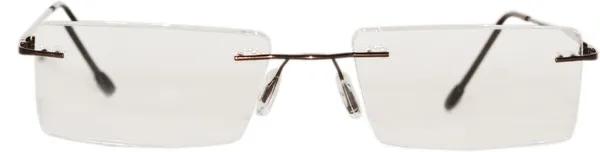 Brown_Rimless_(1.25)_Rectangle_Reading_Glasses_(56_Mm)_-_For_Unisex