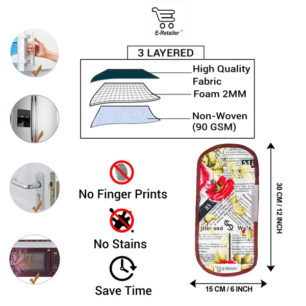 3-Layered_Refrigerator/Fridge_Handle_Cover_Set_of_2_Pcs._With_Velcro_Closure_(Material-Polyester,_Color-Red,_Size-12_x6_Inches)