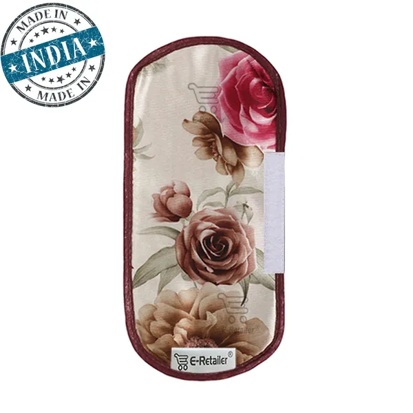 3-Layered_Refrigerator/Fridge_Handle_Cover_Set_of_2_Pcs._With_Velcro_Closure_(Material-Polyester,_Color-Pink,_Size-12_x6_Inches)