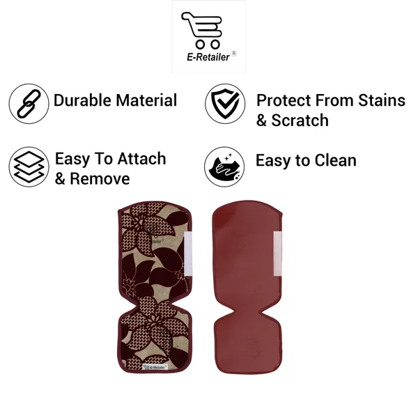 3-Layered_Refrigerator/Fridge_Handle_Cover_Set_of_2_Pcs._With_Velcro_Closure_(Material-Velvet,_Color-Maroon,_Size-14x6_Inches)
