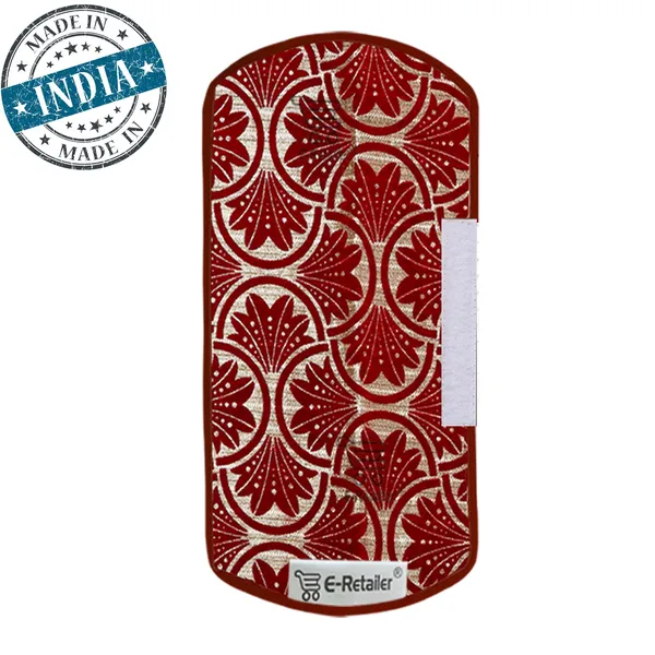 3-Layered_Refrigerator/Fridge_Handle_Cover_Set_of_2_Pcs._With_Velcro_Closure_(Material-Polyster,_Color-Purple,_Size-12x6_Inches)