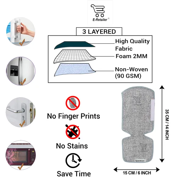 3-Layered_Refrigerator/Fridge_Handle_Cover_Set_of_2_Pcs._With_Velcro_Closure_(Material-Jute,_Color-Gray,_Size-14x6_Inches)