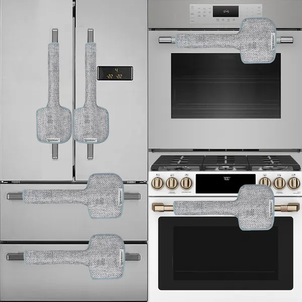 3-Layered_Refrigerator/Fridge_Handle_Cover_Set_of_2_Pcs._With_Velcro_Closure_(Material-Jute,_Color-Gray,_Size-14x6_Inches)