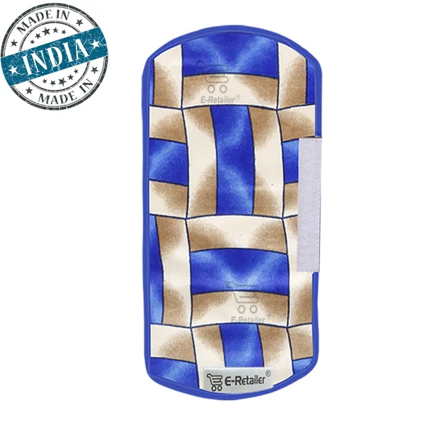 3-Layered_Refrigerator/Fridge_Handle_Cover_Set_of_2_Pcs._With_Velcro_Closure_(Material-Polyester,_Color-Blue,_Size-12_x6_Inches)