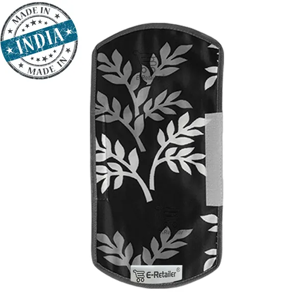 3-Layered_Refrigerator/Fridge_Handle_Cover_Set_of_2_Pcs._With_Velcro_Closure_(Material-Polyester,_Color-Black,_Size-12_x6_Inches)
