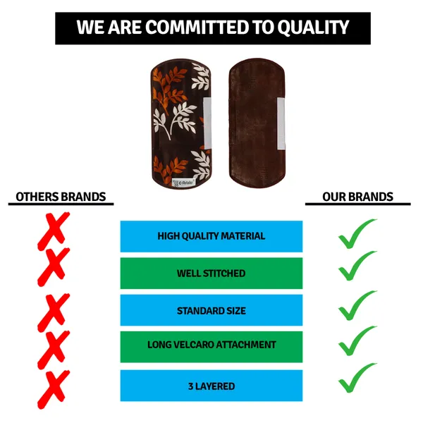 3-Layered_Refrigerator/Fridge_Handle_Cover_Set_of_2_Pcs._With_Velcro_Closure_(Material-Polyester,_Color-Brown,_Size-12_x6_Inches)