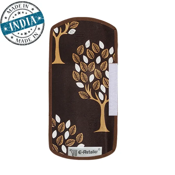 3-Layered_Refrigerator/Fridge_Handle_Cover_Set_of_2_Pcs._With_Velcro_Closure_(Material-Polyester,_Color-Brown,_Size-12_x6_Inches)
