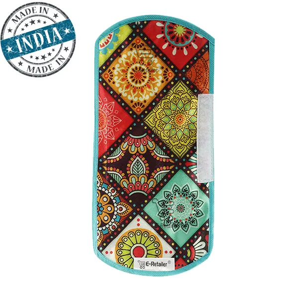 3-Layered_Refrigerator/Fridge_Handle_Cover_Set_of_2_Pcs.__With_Velcro_Closure_(Material-Polyester,_Color-Multicolor,_Size-12_x6_Inches)
