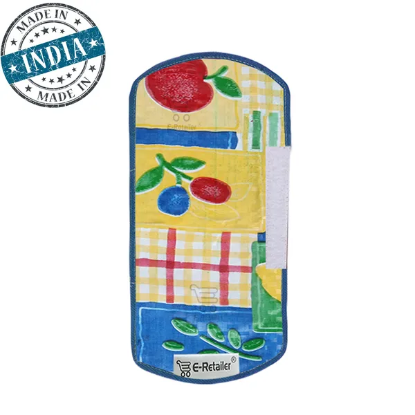 3-Layered_Refrigerator/Fridge_Handle_Cover_Set_of_2_Pcs.__With_Velcro_Closure_(Material-PVC,_Color-Blue,_Size-12_x6_Inches)
