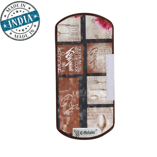 3-Layered_Refrigerator/Fridge_Handle_Cover_Set_of_2_Pcs.__With_Velcro_Closure_(Material-PVC,_Color-Brown,_Size-12_x6_Inches)