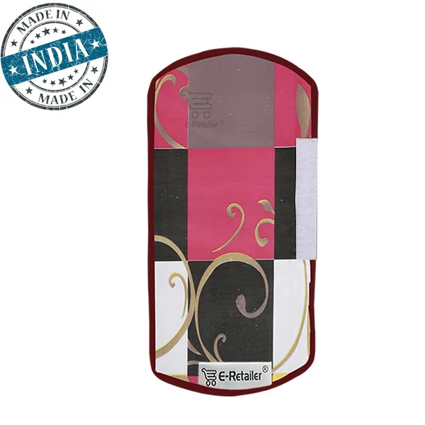3-Layered_Refrigerator/Fridge_Handle_Cover_Set_of_2_Pcs.__With_Velcro_Closure_(Material-PVC,_Color-Multicolor,_Size-12_x6_Inches)