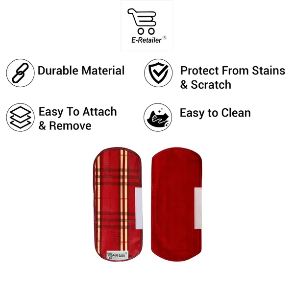 3-Layered_Refrigerator/Fridge_Handle_Cover_Set_of_2_Pcs.__With_Velcro_Closure_(Material-PVC,_Color-Red,_Size-12_x6_Inches)