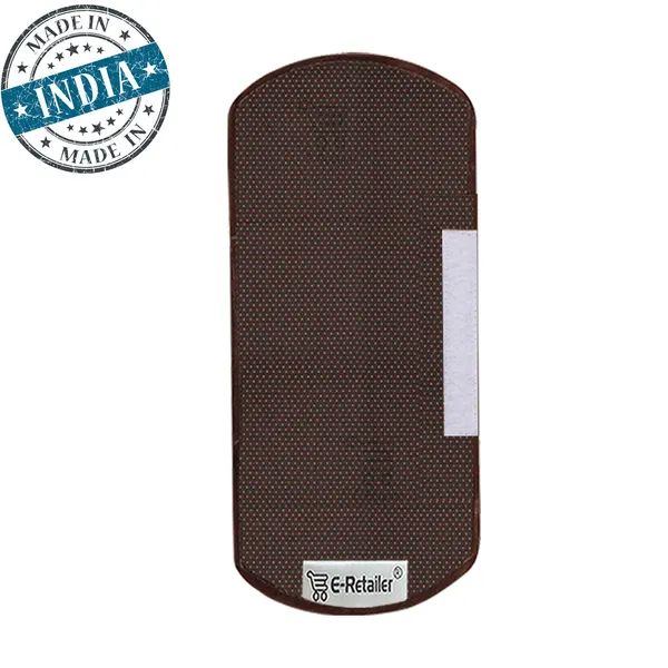 3-Layered_Refrigerator/Fridge_Handle_Cover_Set_of_2_Pcs._With_Velcro_Closure_(Material-Polyester,_Color-Brown,_Size-12_x6_Inches)