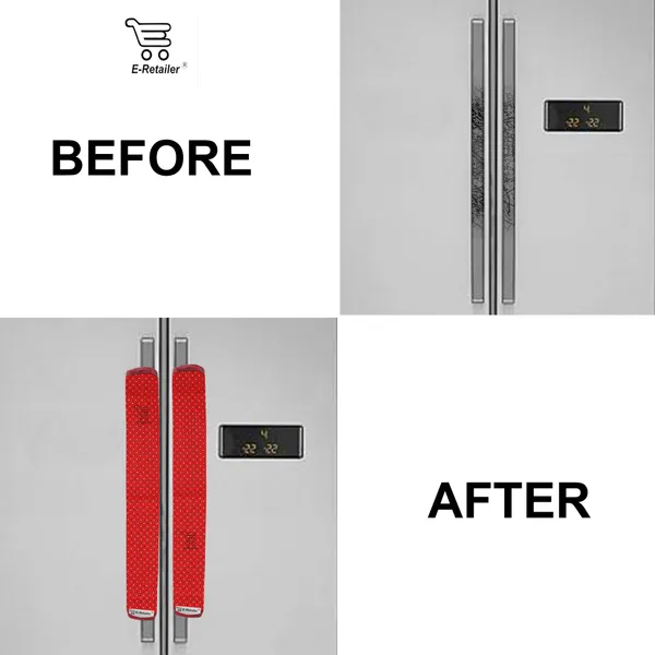 3-Layered_Refrigerator/Fridge_Handle_Cover_Set_of_2_Pcs._With_Velcro_Closure_(Material-Polyester,_Color-Red,_Size-12_x6_Inches)