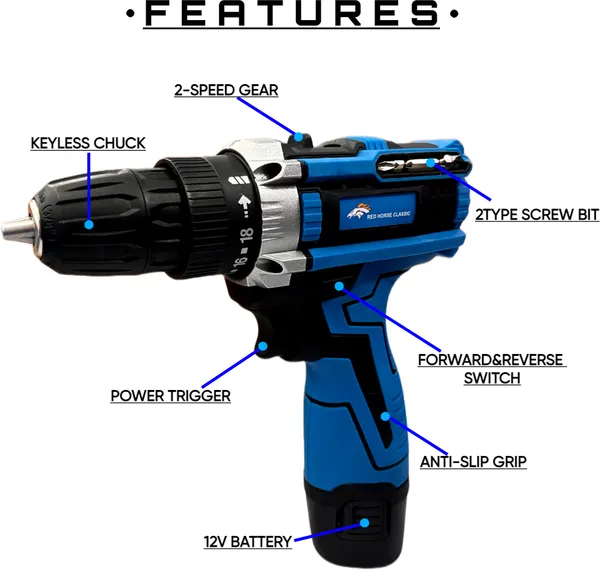 12_V_Cordless/Screwdriver_Machine_With_Premium_Heavy_Duty_Cordless_Drill_(10_Mm_Chuck_Size)