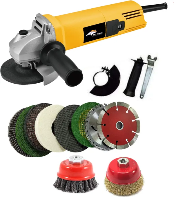 801_Angle_Grinder_With_10_Wheel_Set_Heavy_Duty_Performance_Angle_Grinder_(100_Mm_Wheel_Diameter)