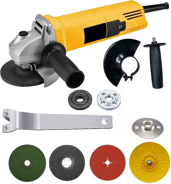 801_Angle_Grinder_With_Cutting_&_Fiber_Disc_Heavy_Duty_1050_W_With_High_Quality_Angle_Grinder_(100_Mm_Wheel_Diameter)