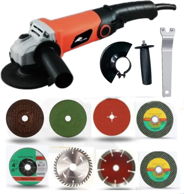 Long_Handle_Angle_Grinder_With_Usable_8_Blades_Havey_Duty_1100W_Powerfull_Angle_Grinder_(100_Mm_Wheel_Diameter)
