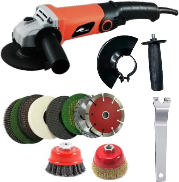 Long_Handle_Angle_Grinder_With_10_Wheel_Set_Heavy_Duty_Performance_Angle_Grinder_(100_Mm_Wheel_Diameter)