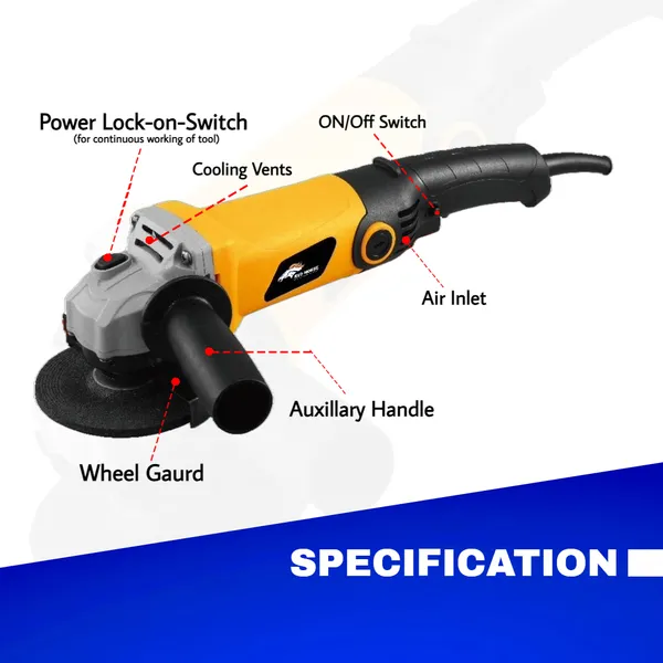 Long_Handle_Grinder_Redhorse_With_5_Useable_Blades_4Inch_Heavy_Duty_980_Watt_Angle_Grinder_(100_Mm_Wheel_Diameter)