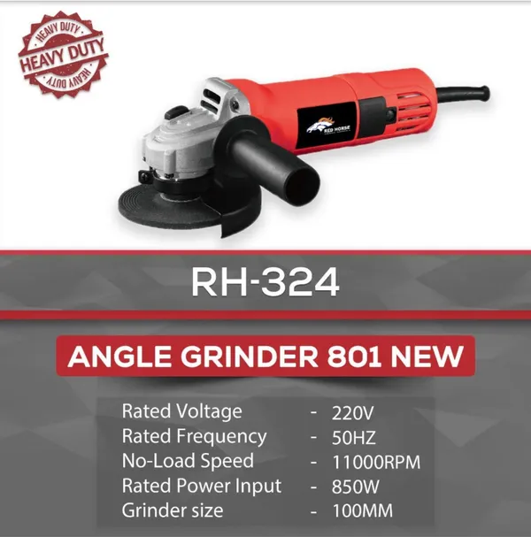 801_Redhorse_Heavy_Duty_With_4_Inch_Wheel_Polish_&_Cutting_Angle_Grinder_(100_Mm_Wheel_Diameter)