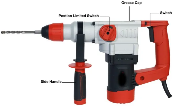 Drill/_Breaker_Machine_Heavy_Duty_Rotary_Hammer_Drill_(26_Mm_Chuck_Size,_1640_W)
