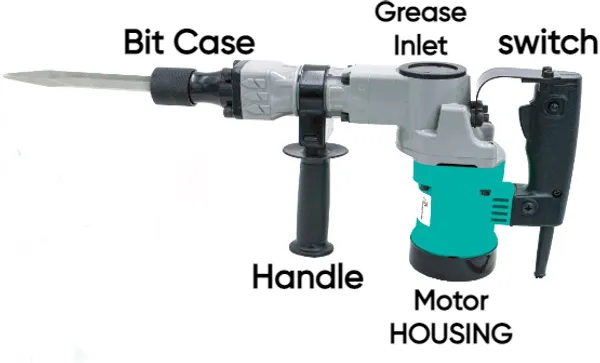 7_Kg_Demolition_/_Breaker_Redhorse_Heavy_Duty_Hammer_Drill_(26_Mm_Chuck_Size,_1800_W)