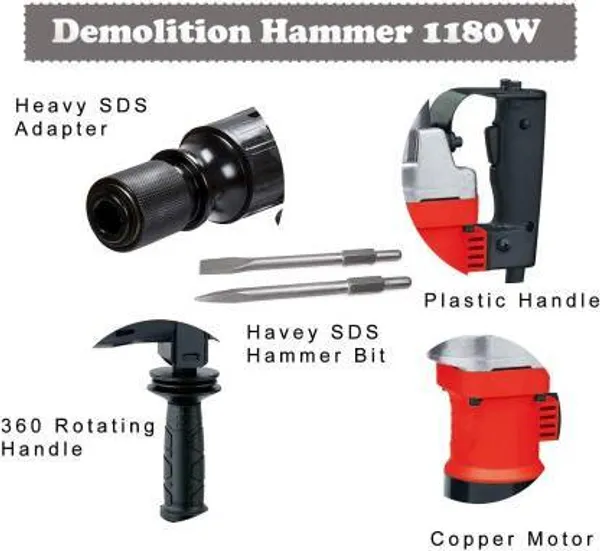 5_Kg_Demolition/Breaker_Machine_Heavy_Duty_Hammer_Drill_(26_Mm_Chuck_Size,_1050_W)