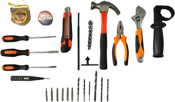 13_Re_Impact_Drill_Redhorse_Tool_Kits_(_33Pcs_)_710_Watt_Pistol_Grip_Drill_(13_Mm_Chuck_Size)