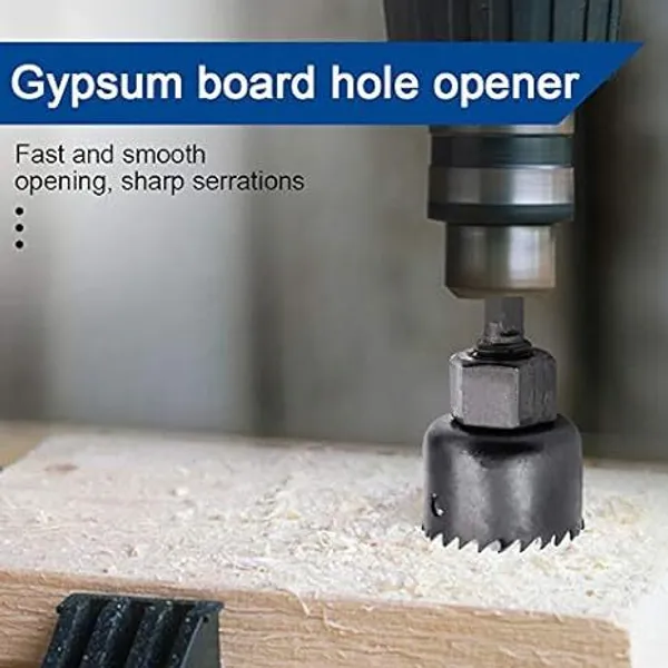 10Mm_Drill_Machine_With_5Pcs_Bit_And_16Pcs_Hole_Saw_Set_Hammer_Drill_(10_Mm_Chuck_Size,_450_W)