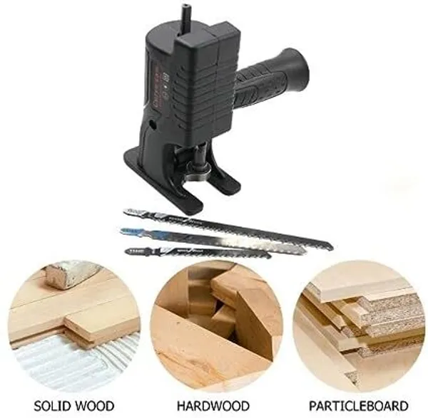 10Mm_Electric_Drill_Forward_&_Reverse_450W_With_Portable_Jigsaw_Adapter_366-Jigsawattachment_Pistol_Grip_Drill_(10_Mm_Chuck_Size)