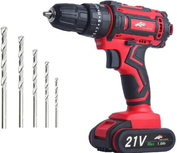21V_Cordless_Drill/Screwdriver_Machine_With_5Pcs_Of_Drill_Bits_With_High_Quality_Cordless_Drill_(13_Mm_Chuck_Size)