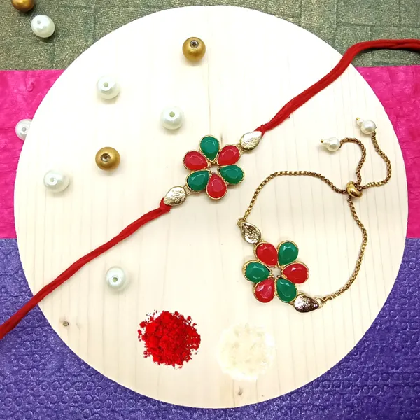 Dhivara_Designer_Bhaiya_Bhabhi_Rakhi_With_Roli_Chawal_(1_Bhabhi_Rakhi,_1_Bhaiya_Rakhi,_Roli_Chawal)