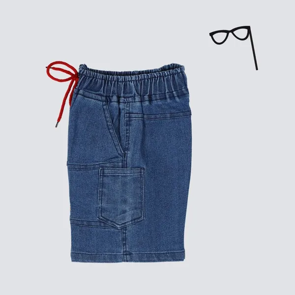 Blue_Short_For_Boys_Casual_Solid_Denim-Pack_Of_1