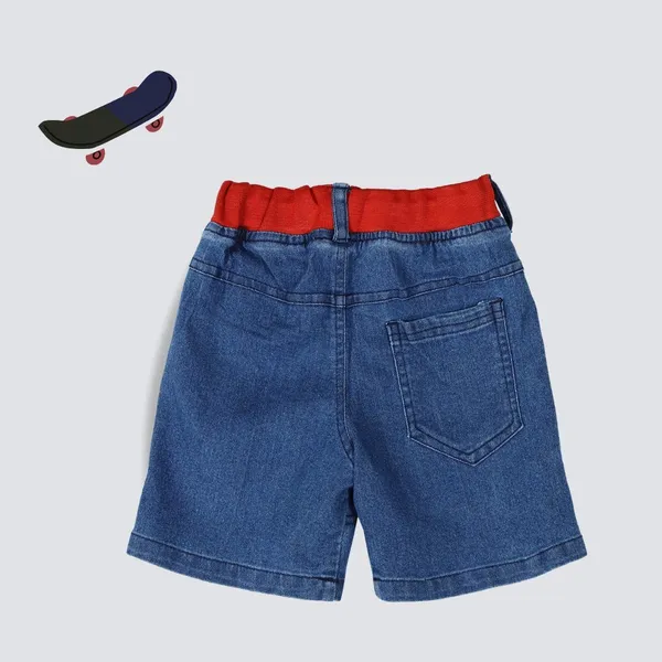 Blue_Short_For_Boys_Casual_Solid_Denim-Pack_Of_1