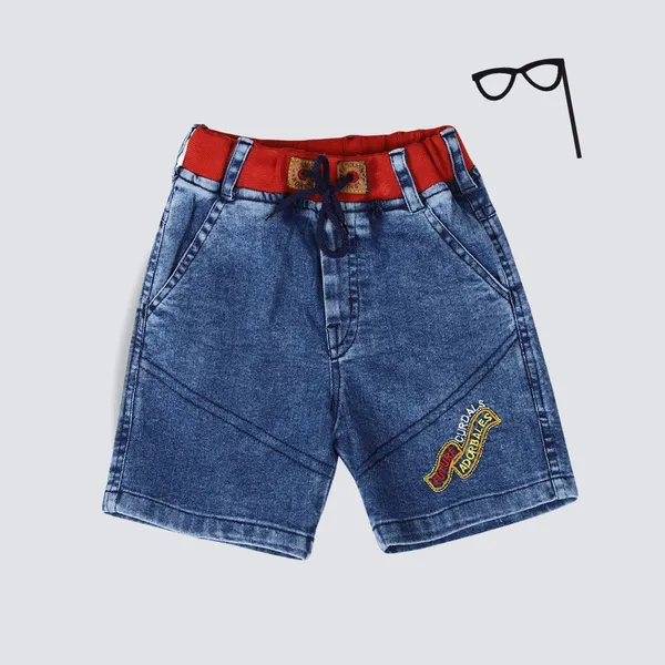 Blue_Short_For_Boys_Casual_Solid_Denim-Pack_Of_1
