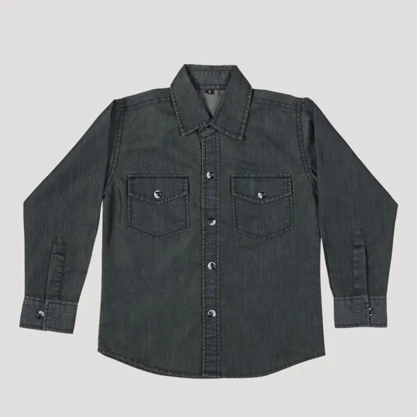 Tint_Green_Boys_Washed_Casual_Shirt